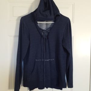 Jockey  hoddie Lace Up tie front so soft and comfy